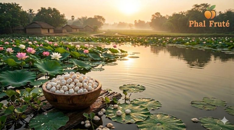 premium makhana from bihar india